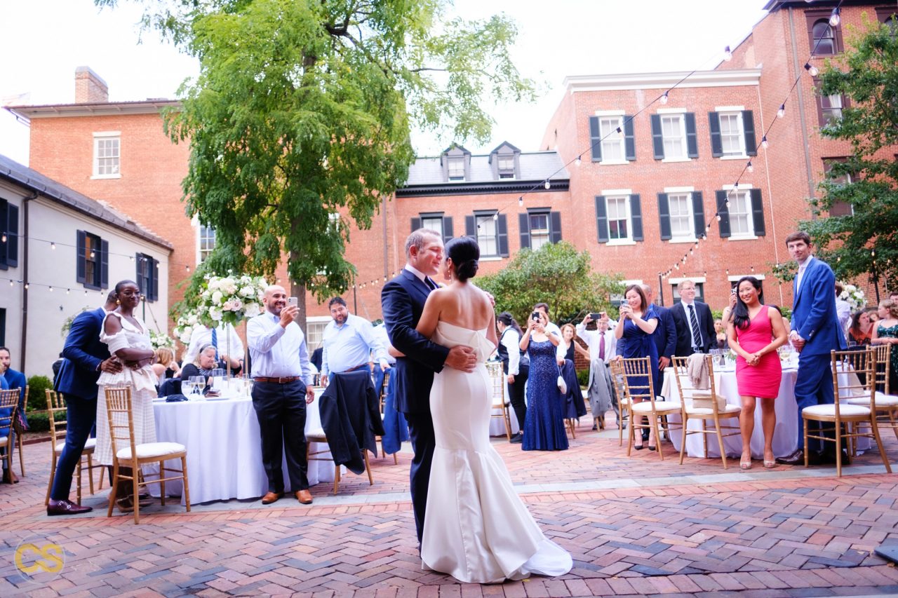 Dreamy Decatur House DC Wedding Petal's Edge Floral Design